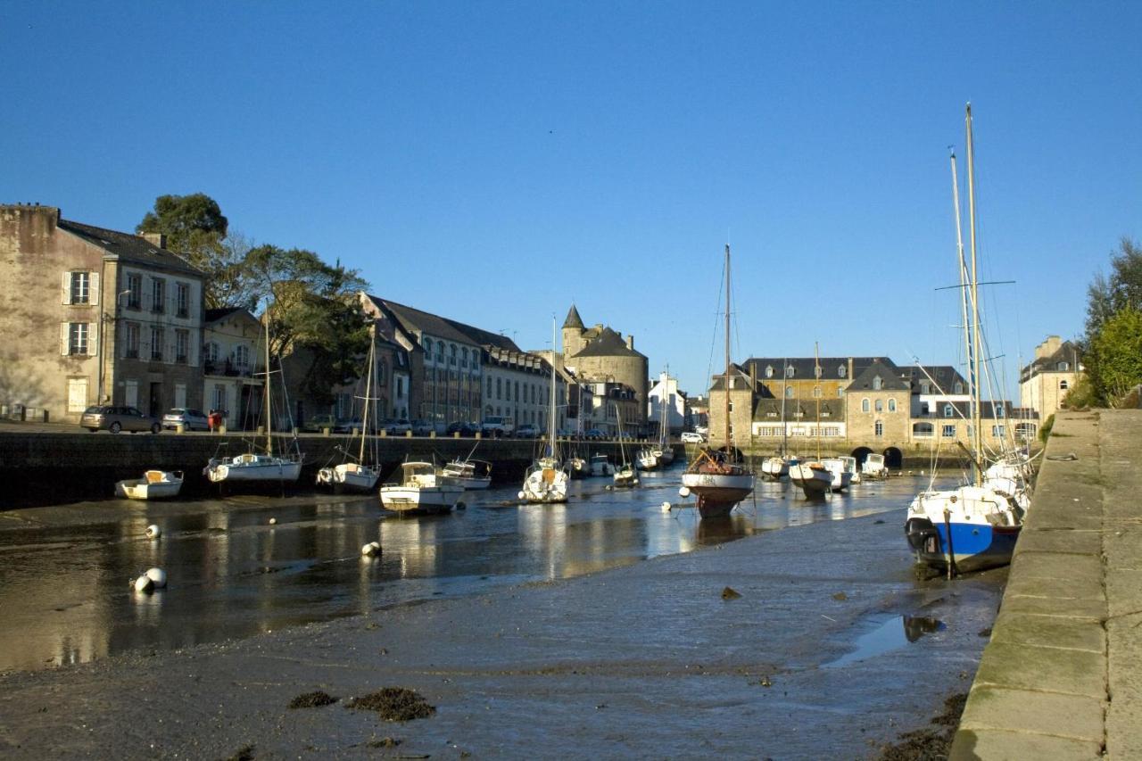 Pont L'Abbe, Maison Avec Jardin Pour 4 Extérieur photo