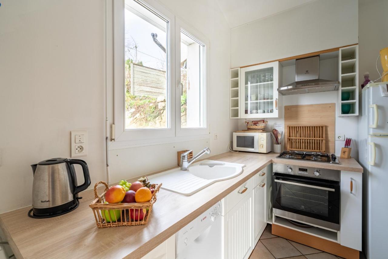 Pont L'Abbe, Maison Avec Jardin Pour 4 Extérieur photo