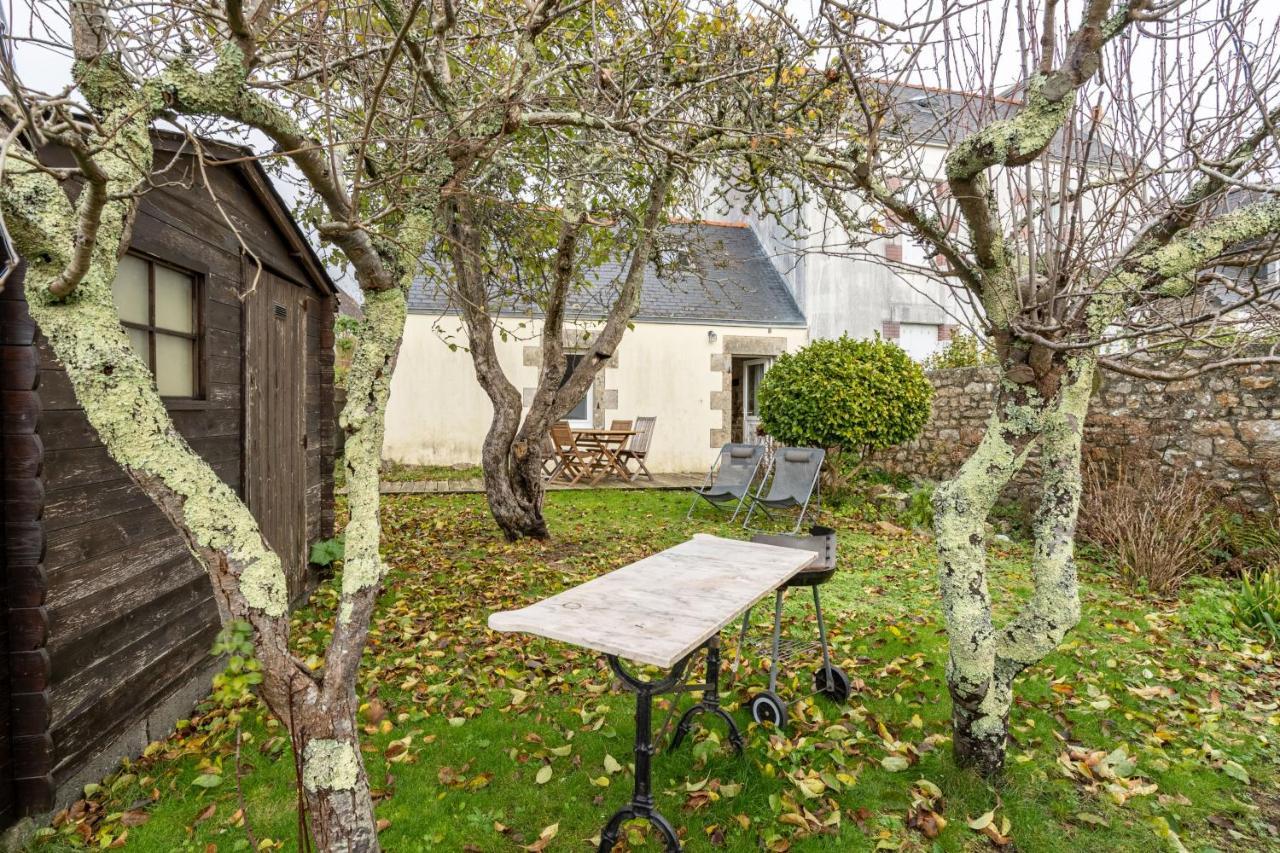 Pont L'Abbe, Maison Avec Jardin Pour 4 Extérieur photo