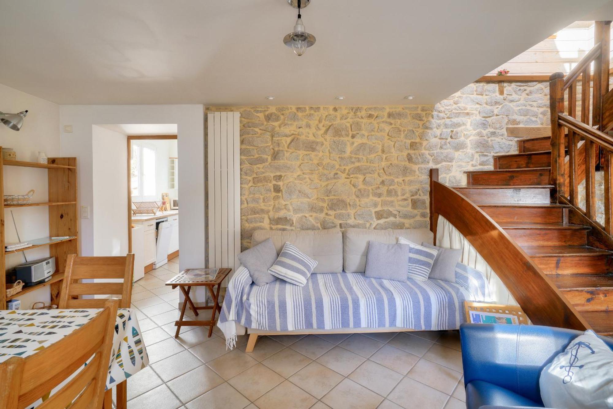 Pont L'Abbe, Maison Avec Jardin Pour 4 Extérieur photo